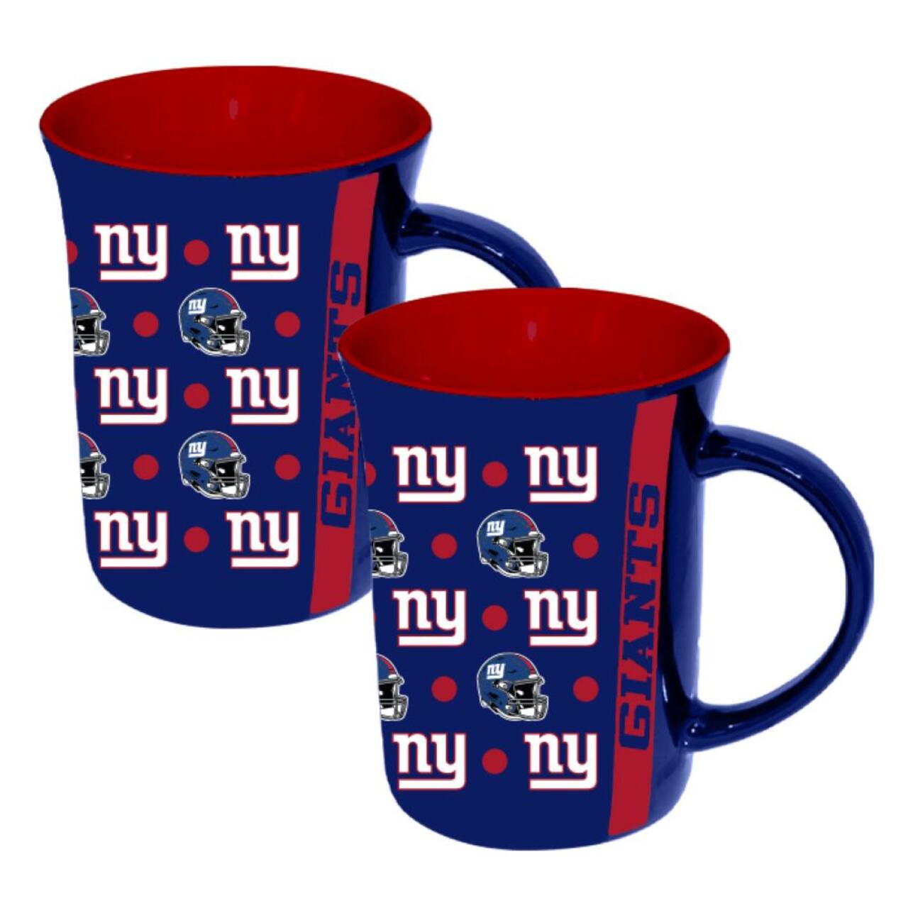 The Memory Company NFL 15oz. Ceramic Line Up Mugs, 2ct.